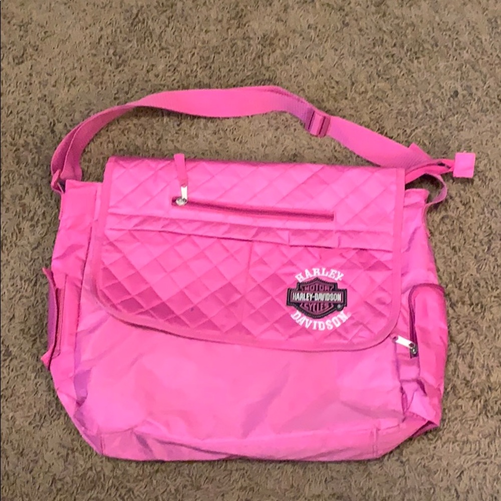 Harley Davidson messenger style bag